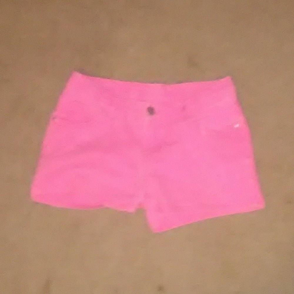 Pink Jean shorts